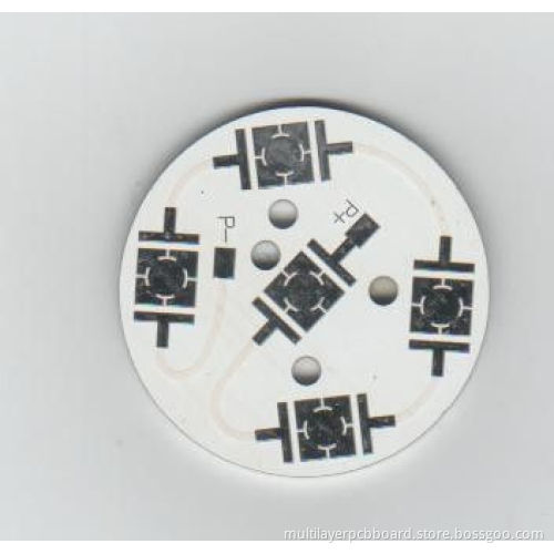 3.0 Oz / 6 Oz White 4 Layers Aluminium Base Metal Core Led Pcb Board